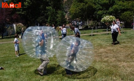 exciting outdoor activities zorb balls game